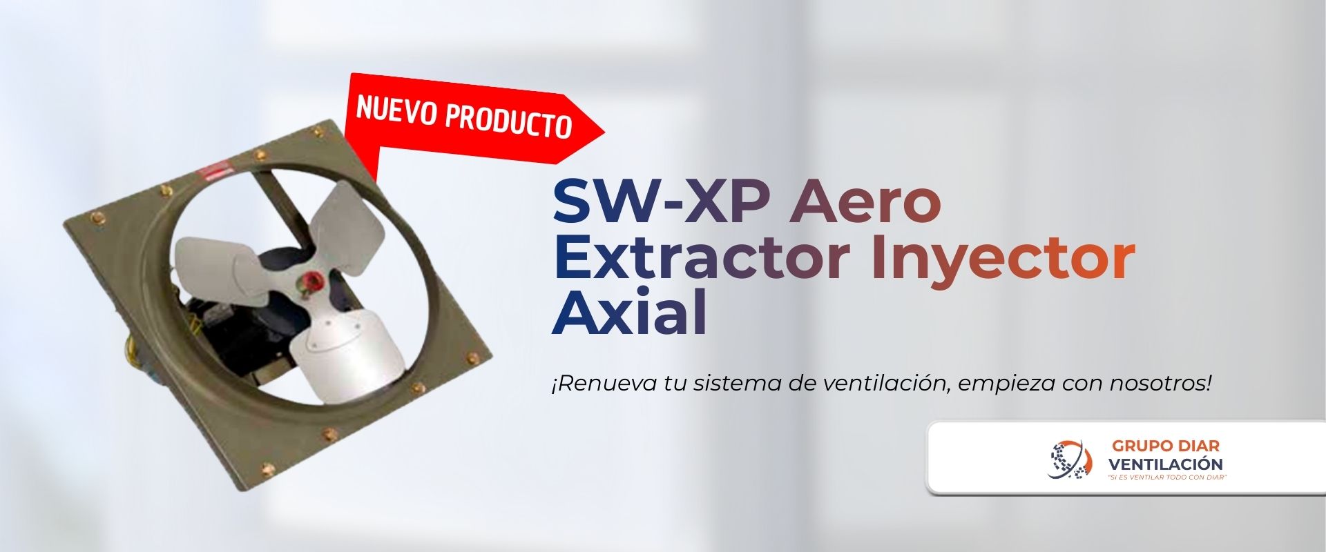 Sistema de ventilación industrial instalado por Grupo DIAR