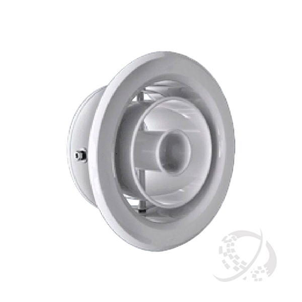 Difusor o inyector tipo Jet de círculos concéntricos.